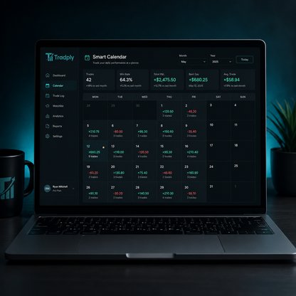 Tradply Trading Journal — Trade Log, Dashboard & Performance Insights